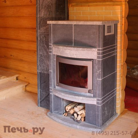 Камин накопительного типа Теплый камень FS 1 Скандинавия +основание  (цена без топки) фото 4