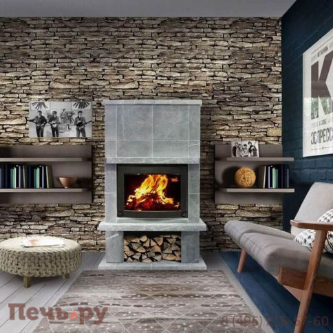 Камин накопительного типа Теплый камень FS 8  (цена без топки) фото 3
