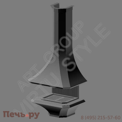 Камин Virtu Fletcher S (Флетчер С) фото 3