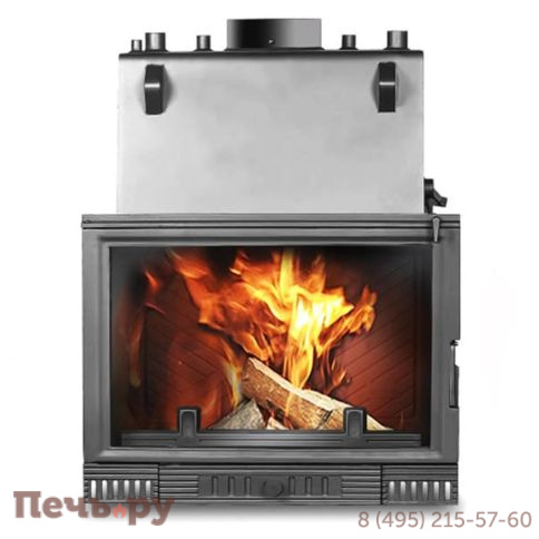 Каминная чугунная топка  Kaw-Met W 1 CO фото 5