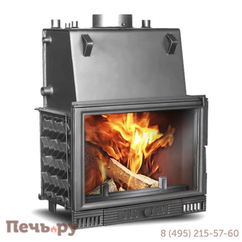 Каминная чугунная топка  Kaw-Met W 1 CO фото 6