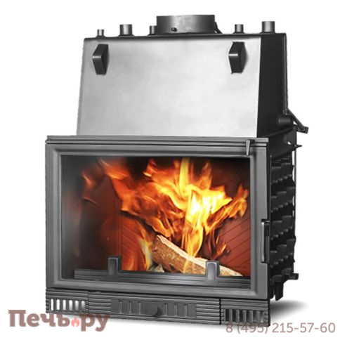 Каминная чугунная топка  Kaw-Met W 1 CO фото