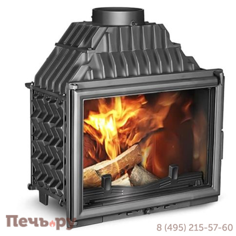 Каминная чугунная топка  Kaw-Met W11 18,1 кВт фото 7