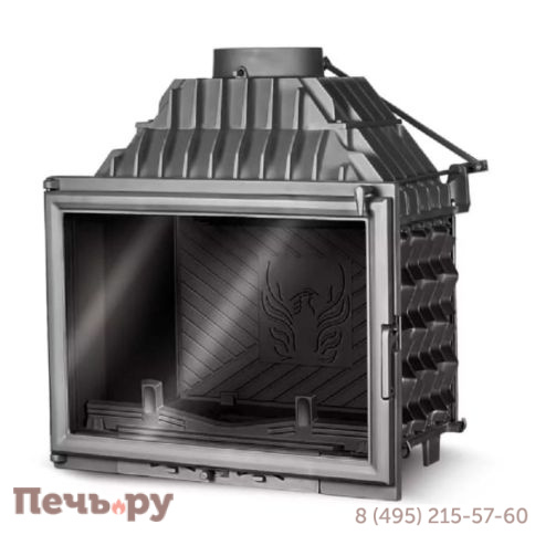 Каминная чугунная топка  Kaw-Met W11 18,1 кВт фото 8