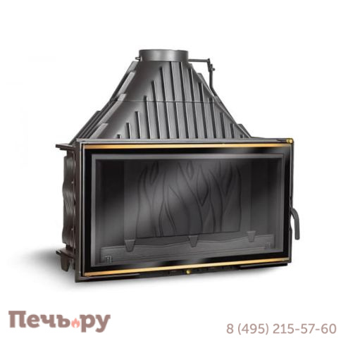 Каминная чугунная топка Kaw-Met W12 19,4 кВт фото 12