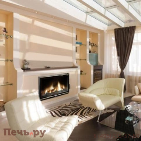 Каминная чугунная топка Kaw-Met W12 19,4 кВт фото 3