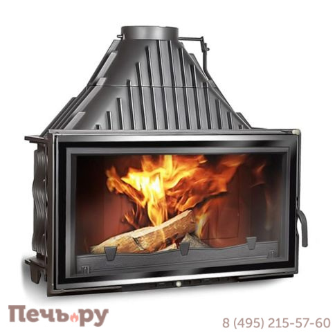 Каминная чугунная топка Kaw-Met W12 19,4 кВт фото 6