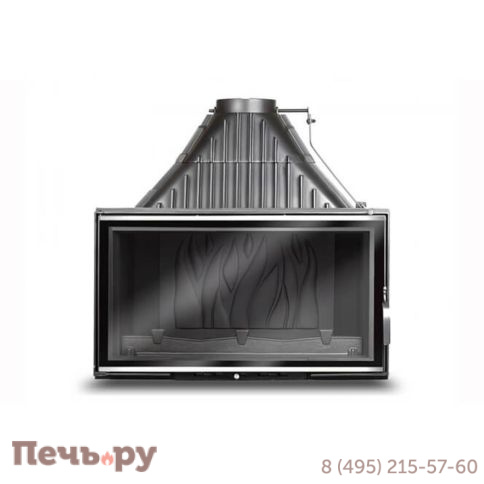 Каминная чугунная топка Kaw-Met W12 19,4 кВт фото 7