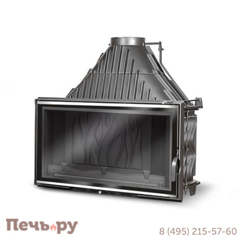 Каминная чугунная топка Kaw-Met W12 19,4 кВт фото 10
