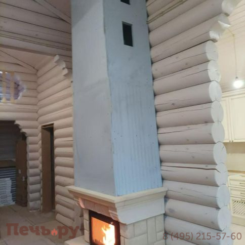 Каминная чугунная топка Kaw-Met W13A 11,5 kW Eko фото 5