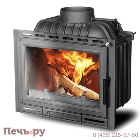 Каминная чугунная топка Kaw-Met W13A 11,5 kW Eko фото
