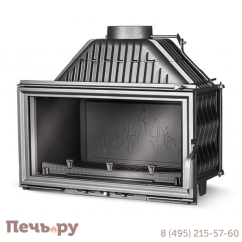 Каминная чугунная топка Kaw-Met W15 12кВт фото 6