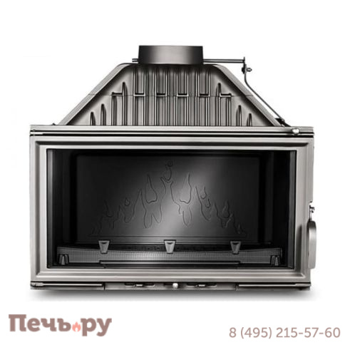 Каминная чугунная топка Kaw-Met W15 12кВт фото 7
