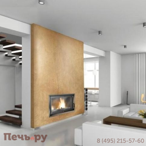 Каминная чугунная топка  Kaw-Met W15 18кВт фото 4