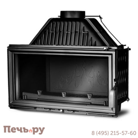 Каминная чугунная топка  Kaw-Met W15 18кВт фото 6
