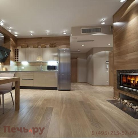 Каминная чугунная топка Kaw-Met W16 14,7кВт фото 3