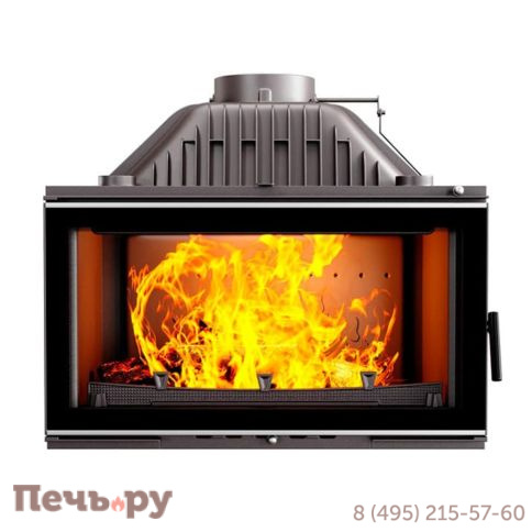 Каминная чугунная топка Kaw-Met W16 14,7кВт фото 4