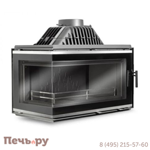 Каминная чугунная топка Kaw-Met W16 14,7кВт LB фото 11