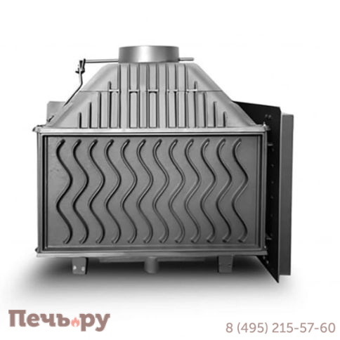 Каминная чугунная топка Kaw-Met W16 14,7кВт LB фото 13