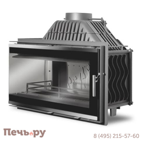Каминная чугунная топка Kaw-Met W16 14,7кВт LB фото 10