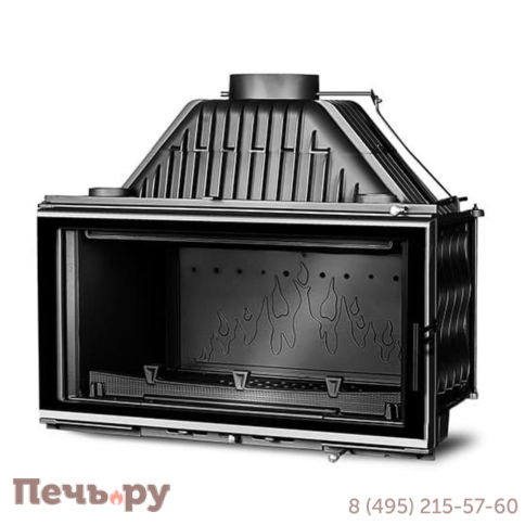 Каминная чугунная топка  Kaw-Met W16 18кВт фото 6