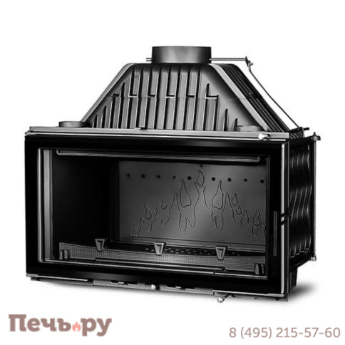 Каминная чугунная топка  Kaw-Met W16 18кВт фото 8