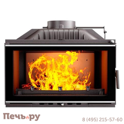 Каминная чугунная топка Kaw-Met W16 9,4кВт Eko фото 4