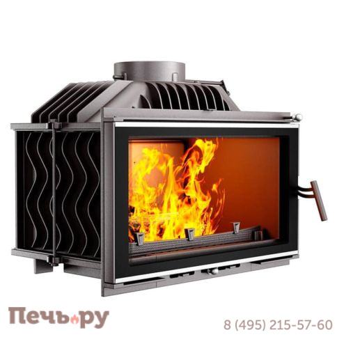 Каминная чугунная топка Kaw-Met W16 9,4кВт Eko фото 6