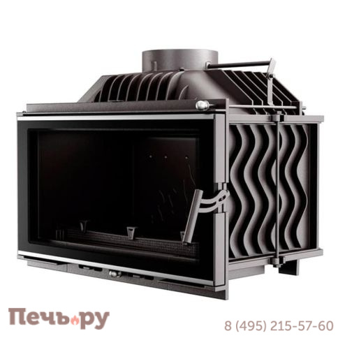 Каминная чугунная топка Kaw-Met W16 9,4кВт Eko фото 8