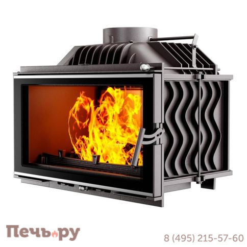 Каминная чугунная топка Kaw-Met W16 9,4кВт Eko фото