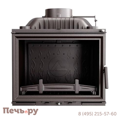Каминная чугунная топка Kaw-Met W17 12,3 кВт Eko фото 5