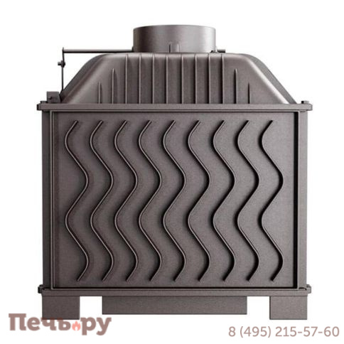 Каминная чугунная топка Kaw-Met W17 12,3 кВт Eko фото 8