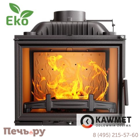 Каминная чугунная топка Kaw-Met W17 14 кВт фото 5