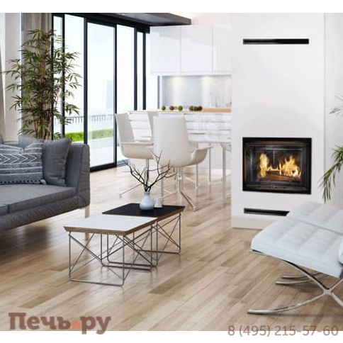 Каминная чугунная топка Kaw-Met W17 14 кВт Dekor фото 3