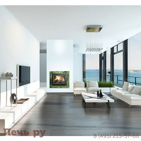 Каминная чугунная топка Kaw-Met W17 14 кВт Dekor фото 4