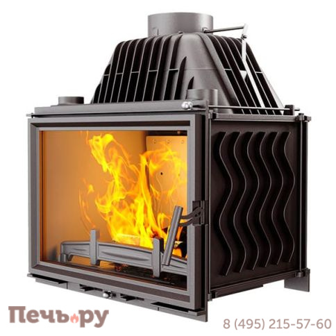 Каминная чугунная топка Kaw-Met W17 14 кВт Dekor фото 6
