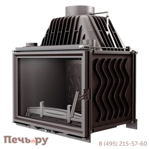 Каминная чугунная топка Kaw-Met W17 14 кВт Dekor фото 9