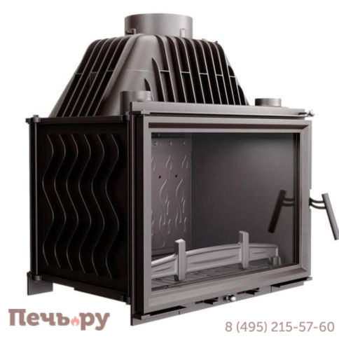Каминная чугунная топка  Kaw-Met W17 16,1 кВт Eko фото 12