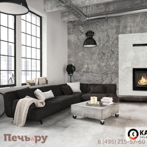 Каминная чугунная топка  Kaw-Met W17 16,1 кВт Eko фото 5