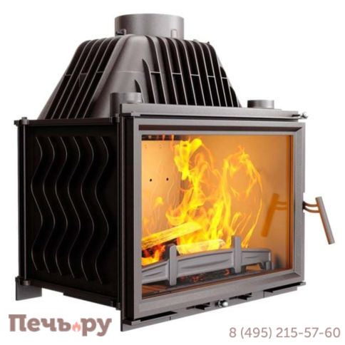 Каминная чугунная топка  Kaw-Met W17 16,1 кВт Eko фото 7