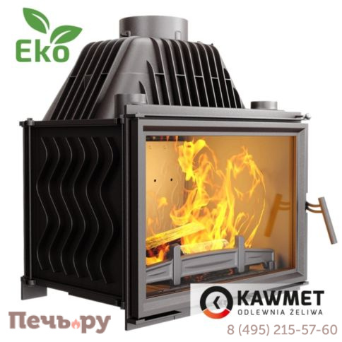Каминная чугунная топка Kaw-Met W17 16 кВт фото 6