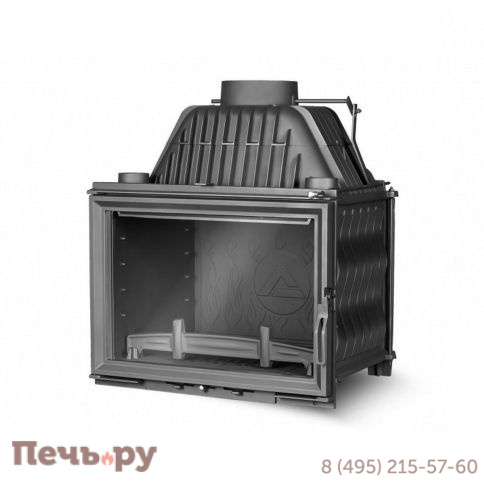 Каминная чугунная топка Kaw-Met W17 16 кВт фото 7