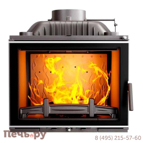 Каминная чугунная топка Kaw-Met W17 Dekor 12,3 кВт Eko фото 11