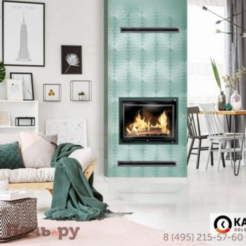 Каминная чугунная топка Kaw-Met W17 Dekor 12,3 кВт Eko фото 5