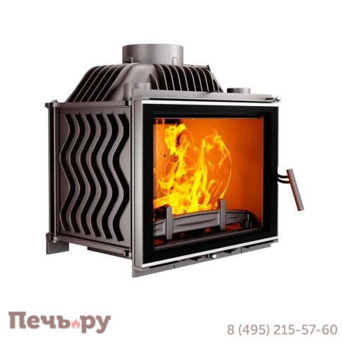 Каминная чугунная топка Kaw-Met W17 Dekor 12,3 кВт Eko фото