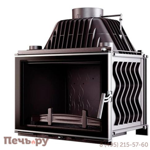 Каминная чугунная топка Kaw-Met W17 Dekor 16 кВт W17 фото 7