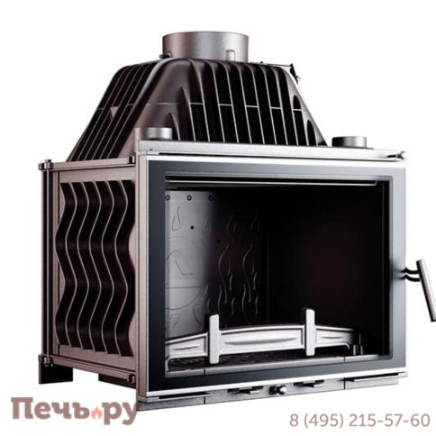 Каминная чугунная топка Kaw-Met W17 Dekor 16 кВт W17 фото 8
