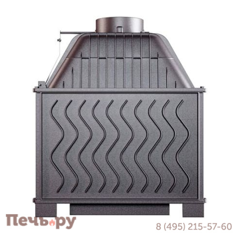 Каминная чугунная топка Kaw-Met W17 Dekor 16 кВт W17 фото 9