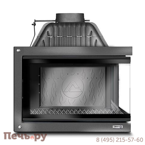 Каминная чугунная топка  Kaw-Met W17B decor 16,1 кВт EKO фото 3
