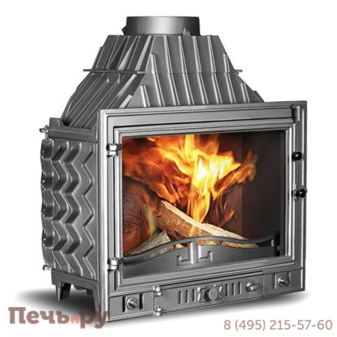 Каминная чугунная топка  Kaw-Met W3 16,7 кВт фото 8